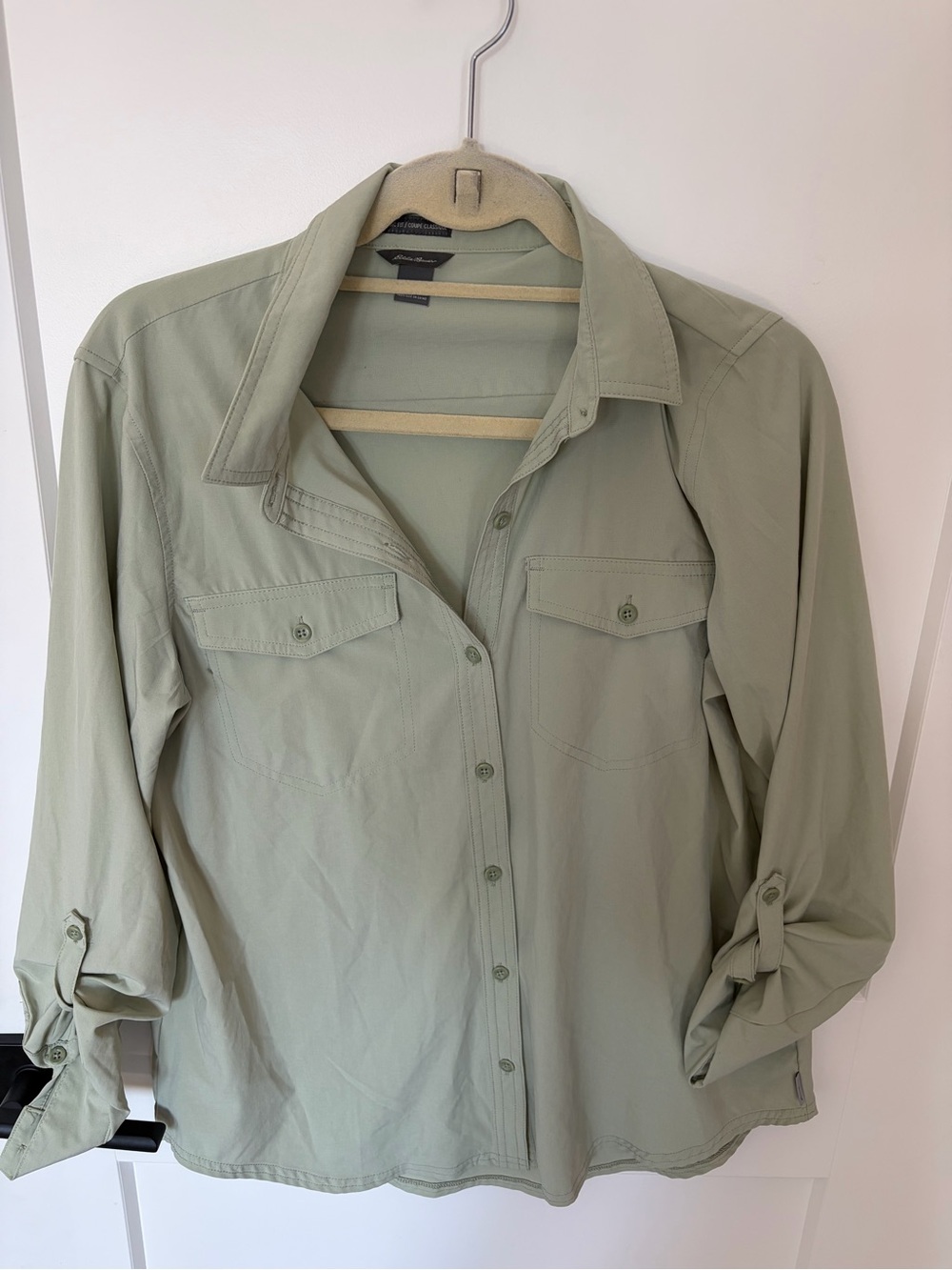 Light Sage Button-Up Shirt